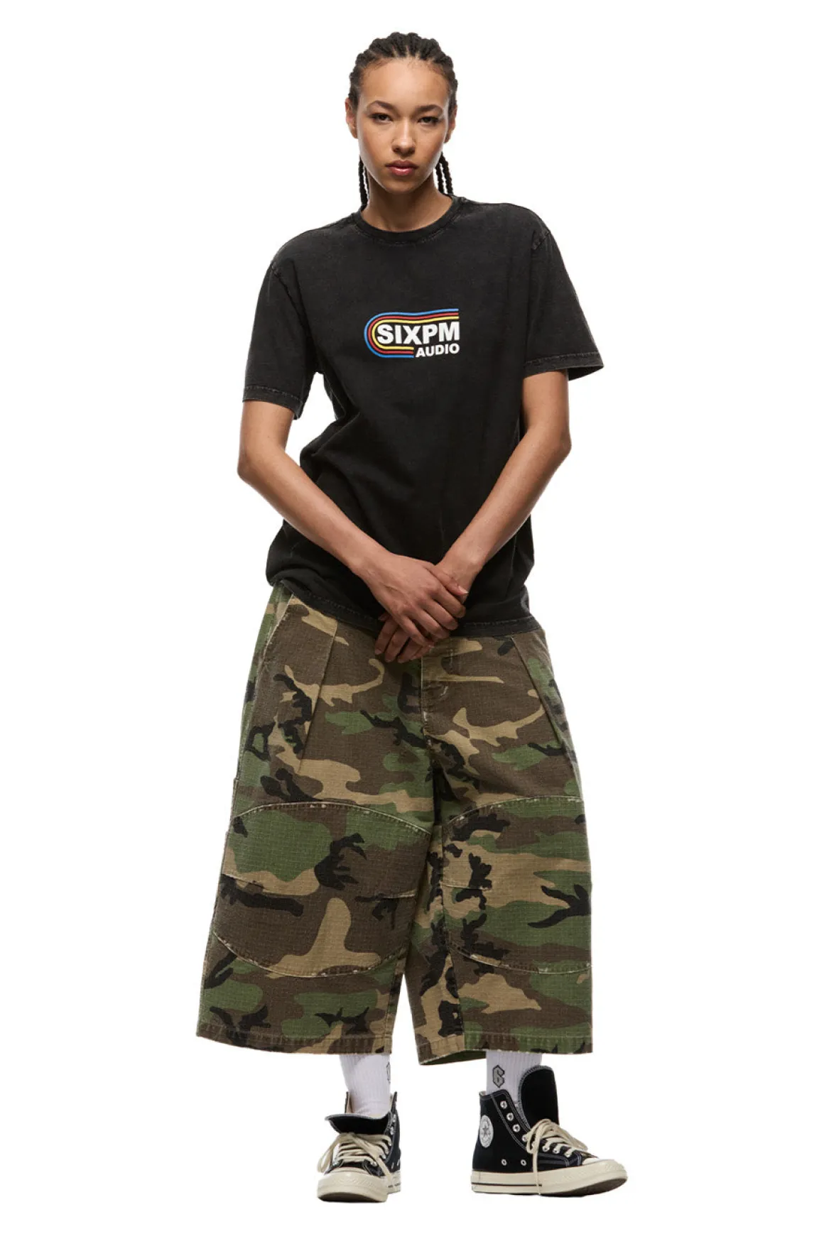 RAINBOW STUDIOS TEE BLACK