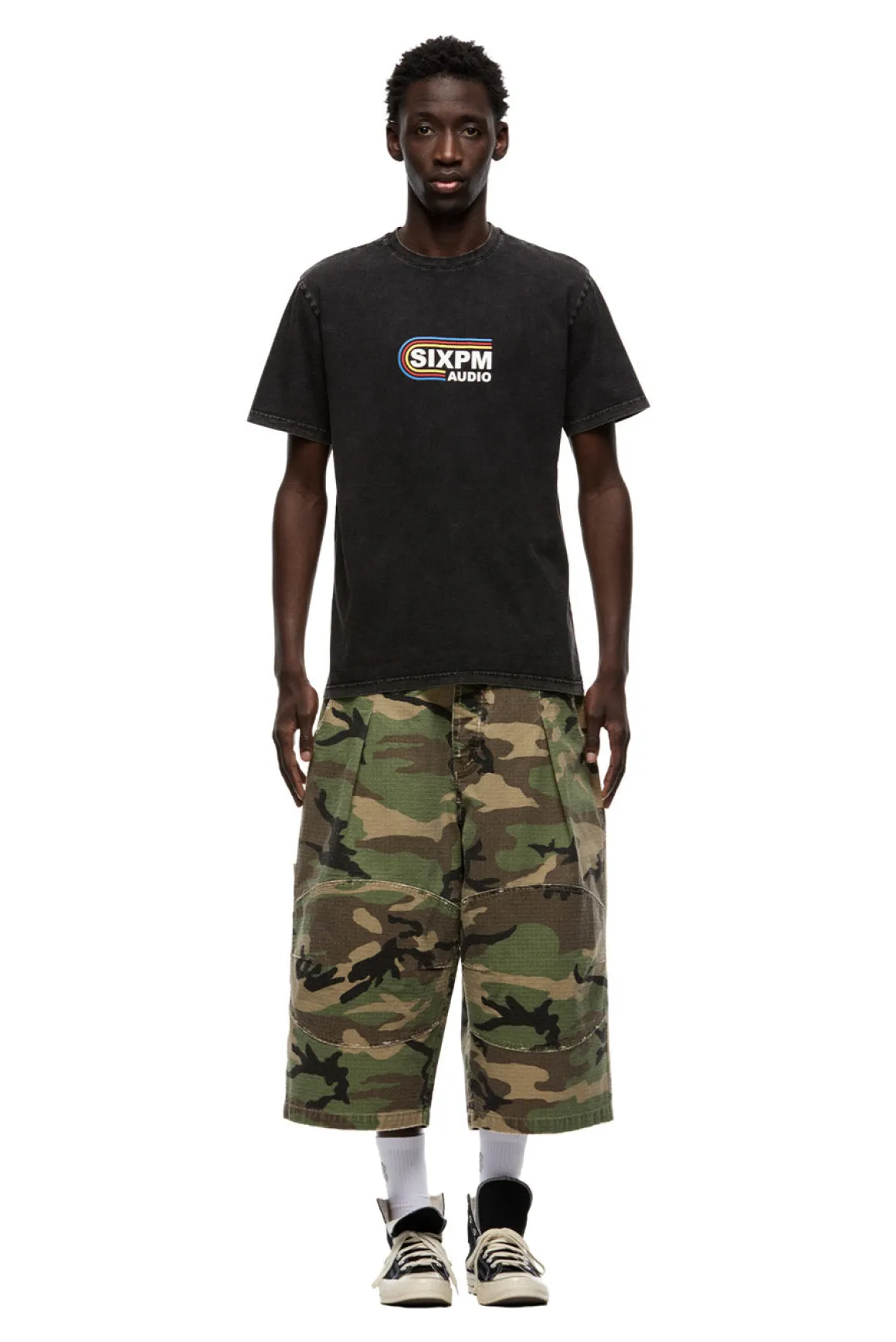RAINBOW STUDIOS TEE BLACK