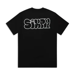 REFLECTIVE LOGO TEE BLACK