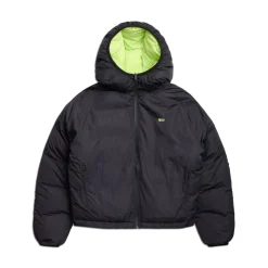 REVERSIBLE PUFFER JACKET BLACK