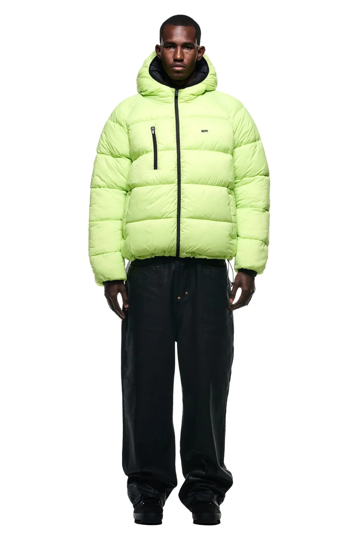 REVERSIBLE PUFFER JACKET BLACK