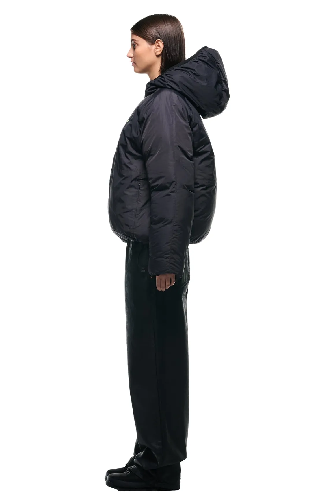 REVERSIBLE PUFFER JACKET BLACK