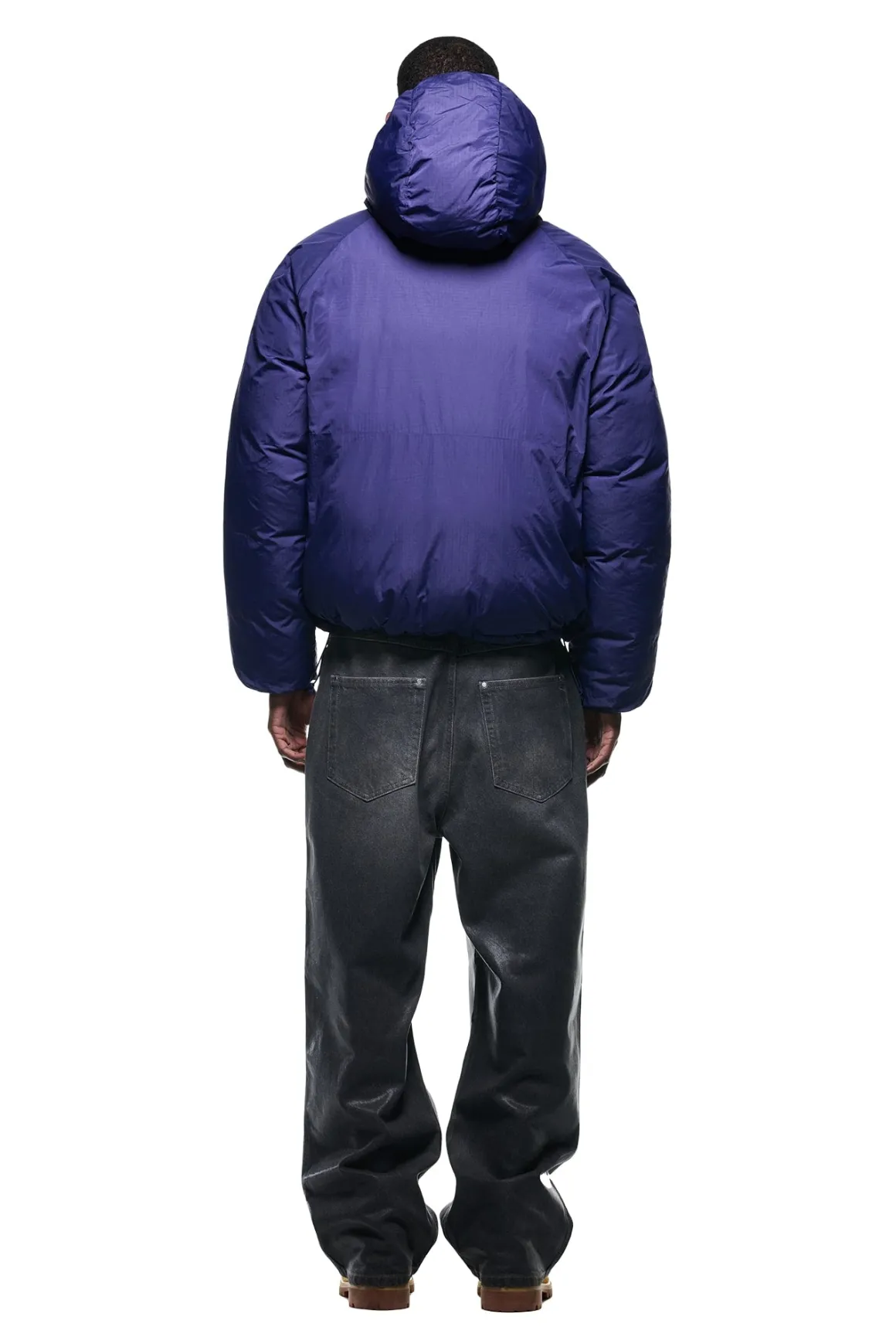 REVERSIBLE PUFFER JACKET BLUE