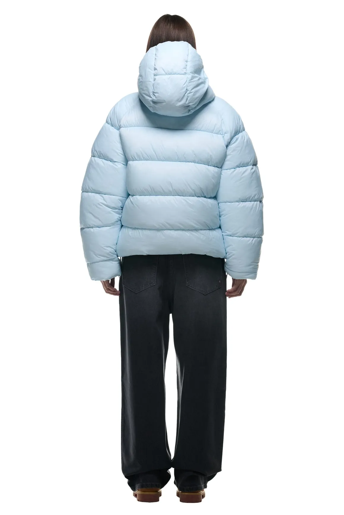 REVERSIBLE PUFFER JACKET BLUE
