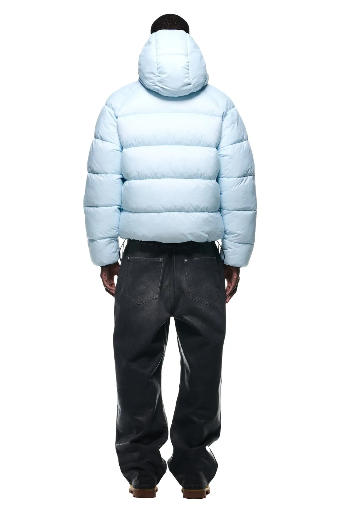 REVERSIBLE PUFFER JACKET BLUE