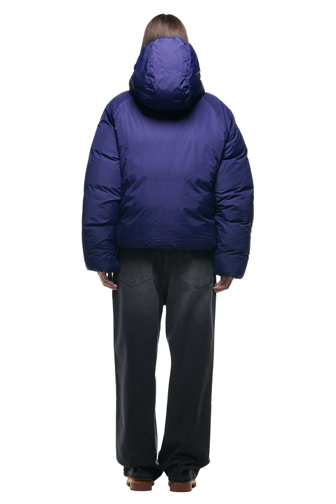 REVERSIBLE PUFFER JACKET BLUE