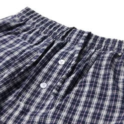 SEERSUCKER SHORTS NAUTICAL BLUE/WHITE