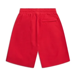 SEERSUCKER SWIM SHORTS CHERRY BONBON