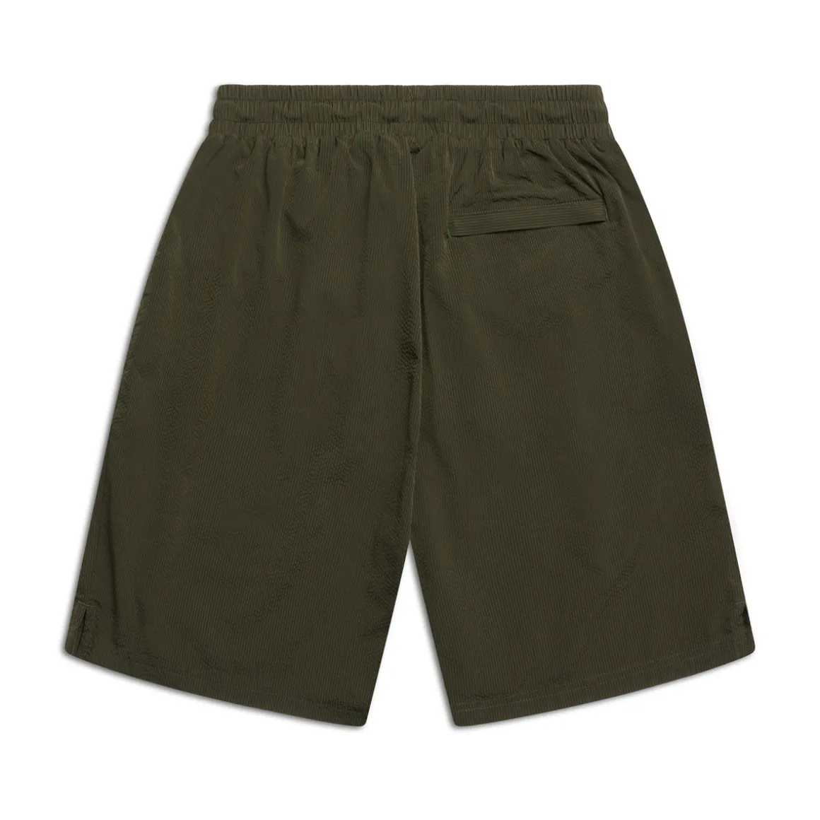 SEERSUCKER SWIM SHORTS FOREST NIGHT