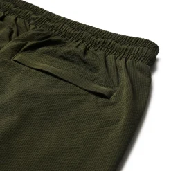 SEERSUCKER SWIM SHORTS FOREST NIGHT