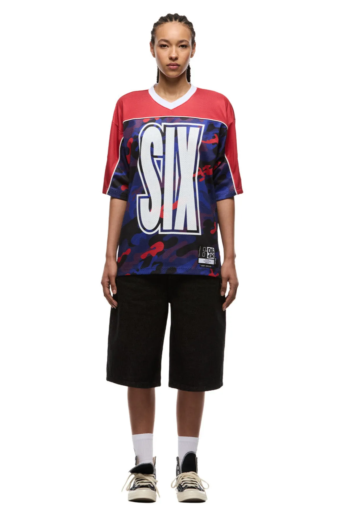 SIX MESH JERSEY CHERRY BONBON