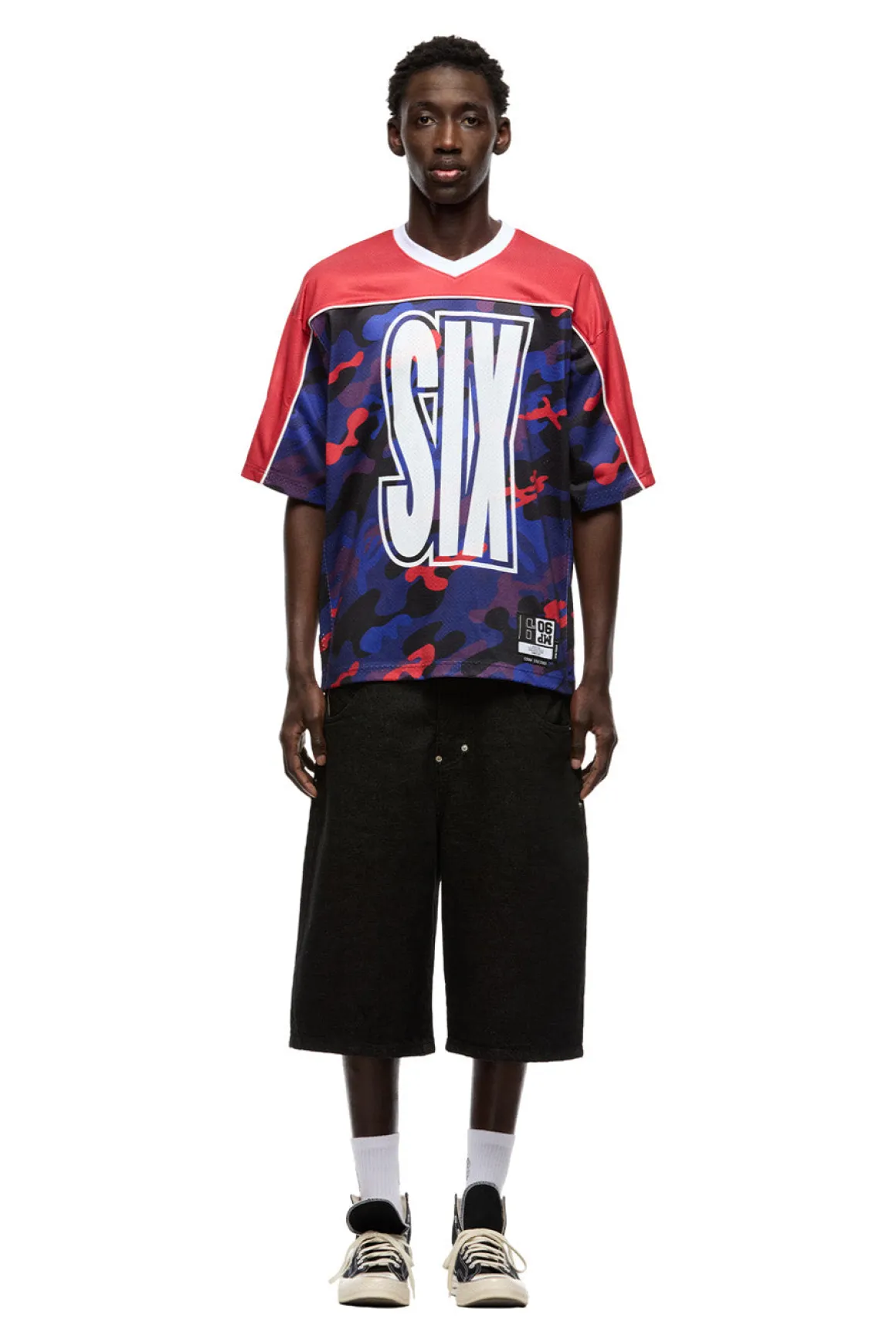 SIX MESH JERSEY CHERRY BONBON