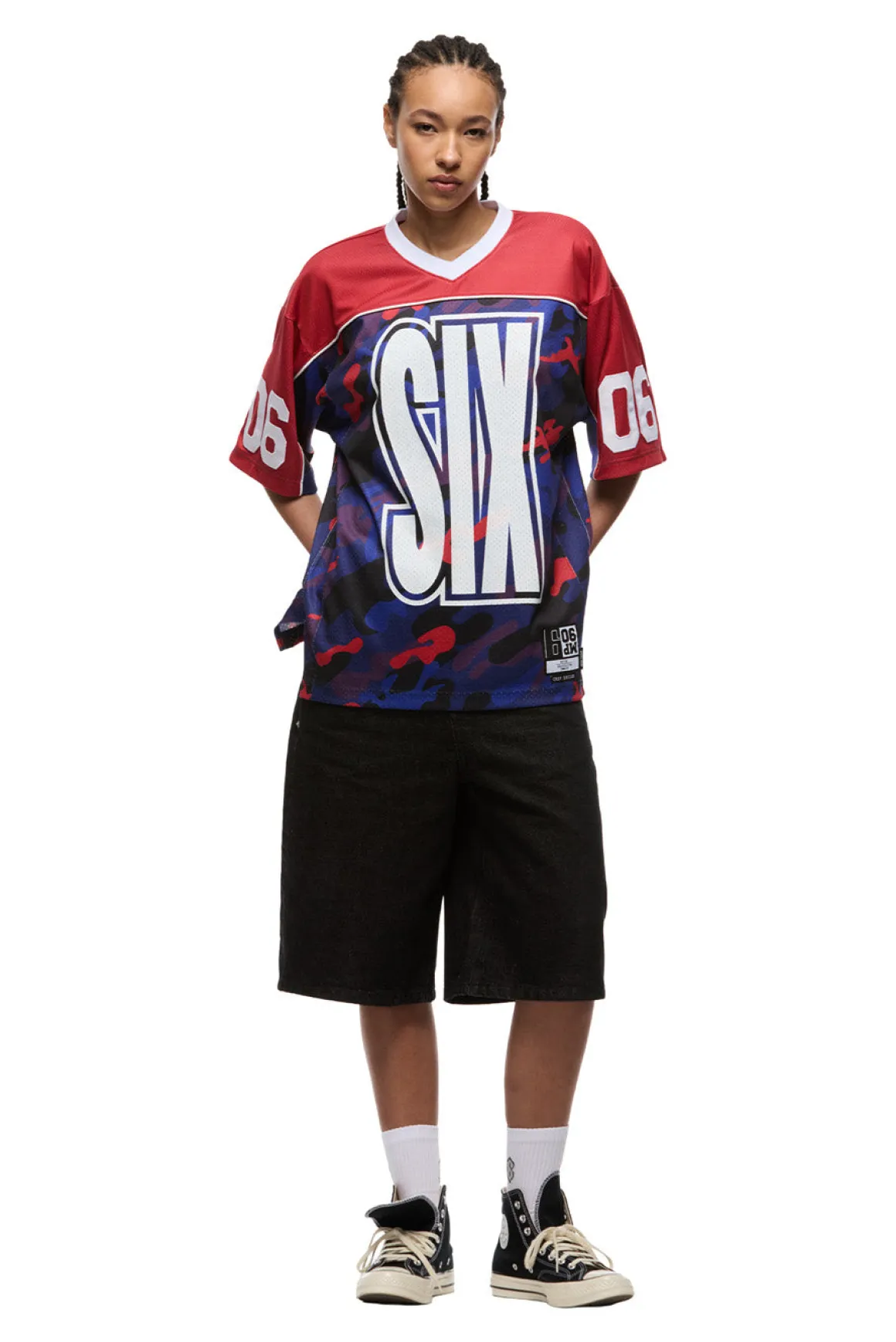 SIX MESH JERSEY CHERRY BONBON