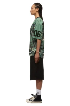 SIX MESH JERSEY PASTEL OLIVE