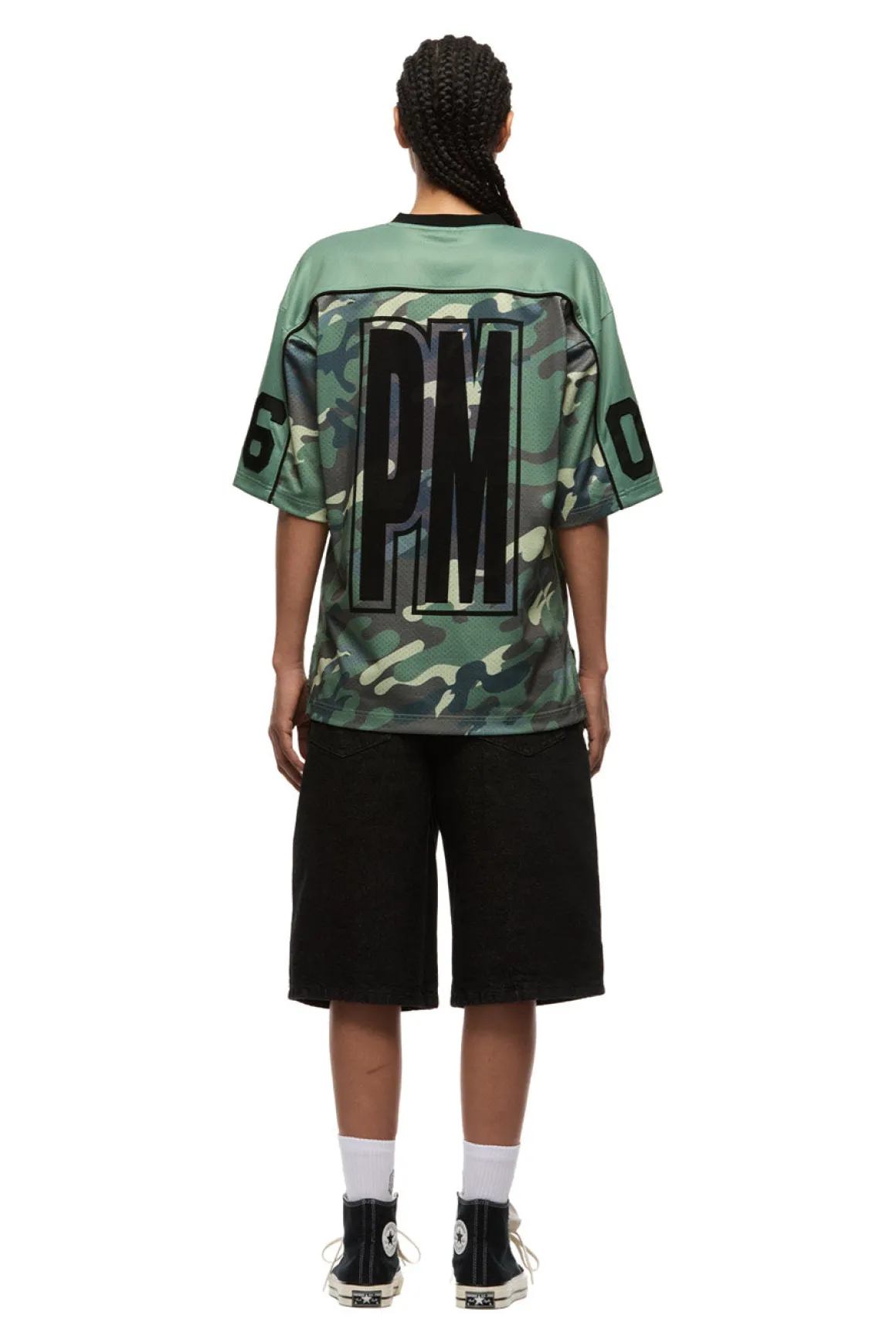 SIX MESH JERSEY PASTEL OLIVE