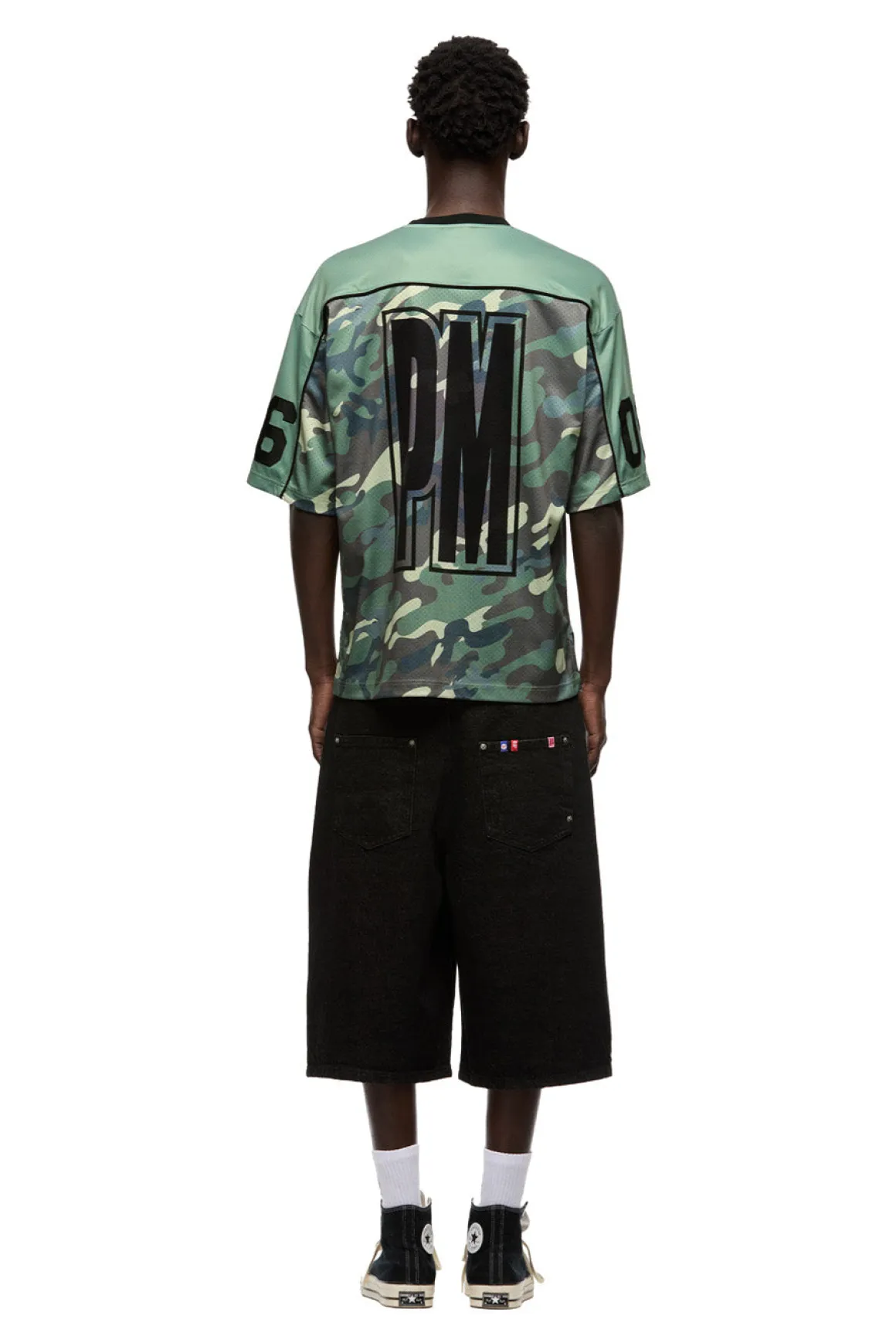 SIX MESH JERSEY PASTEL OLIVE