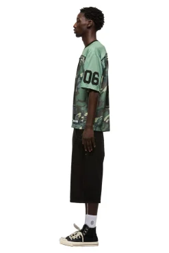 SIX MESH JERSEY PASTEL OLIVE