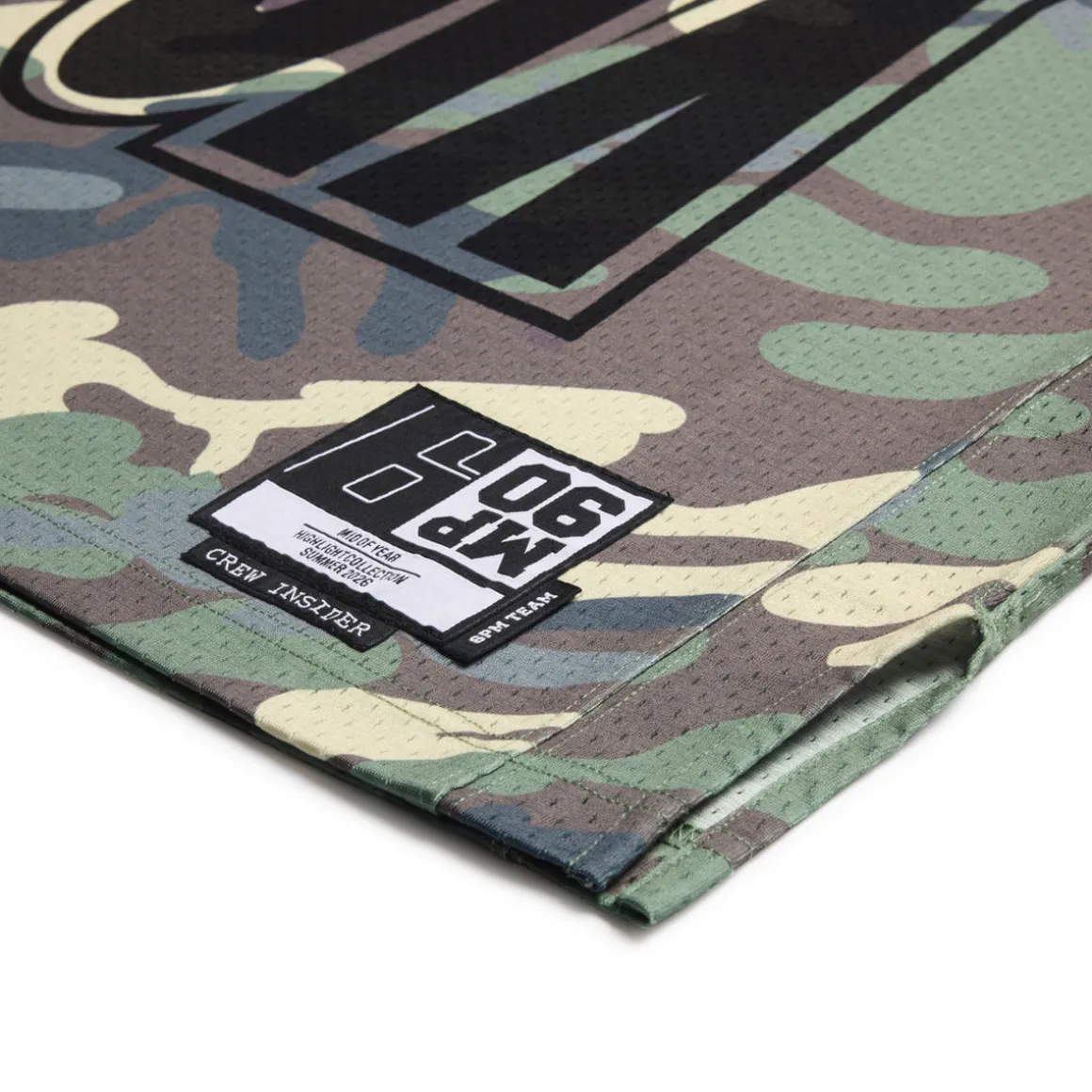 SIX MESH JERSEY PASTEL OLIVE