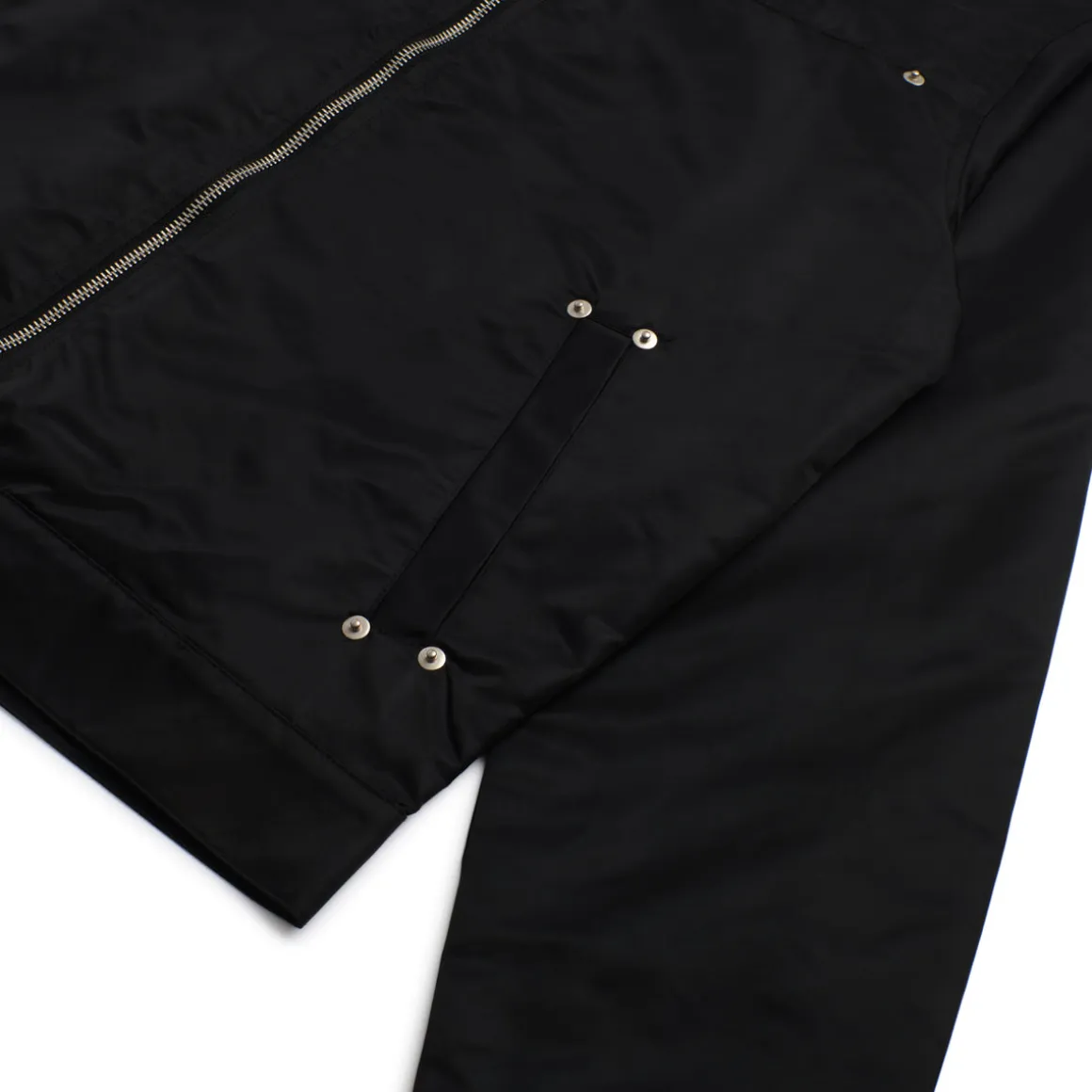 SLIM NYLON JACKET BLACK