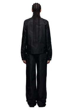 SLIM NYLON JACKET BLACK