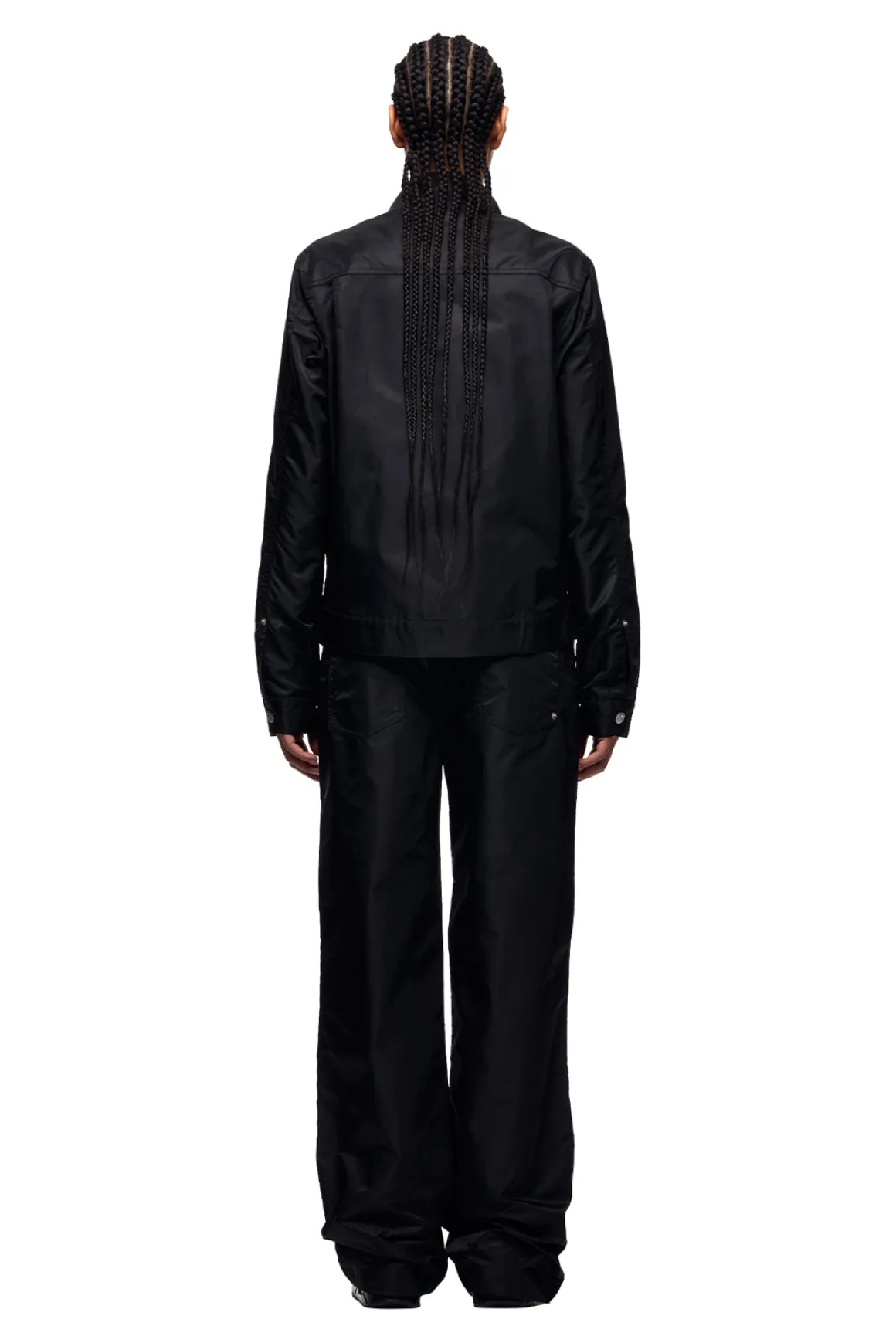 SLIM NYLON JACKET BLACK