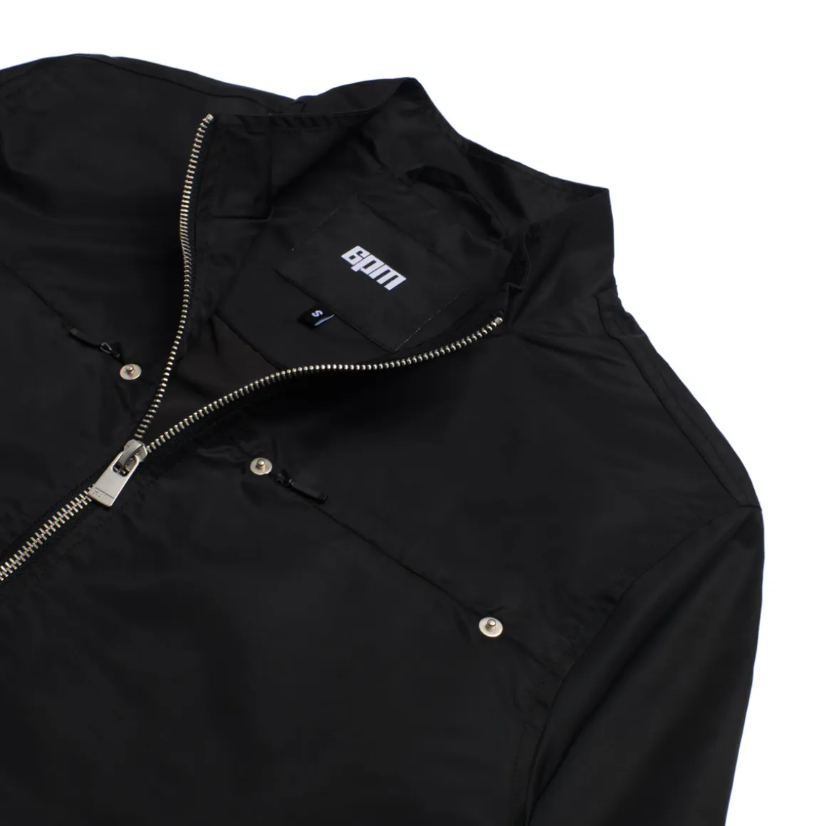 SLIM NYLON JACKET BLACK