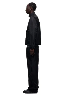 SLIM NYLON JACKET BLACK