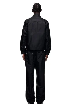 SLIM NYLON JACKET BLACK
