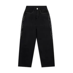 STUDS DENIM BLACK