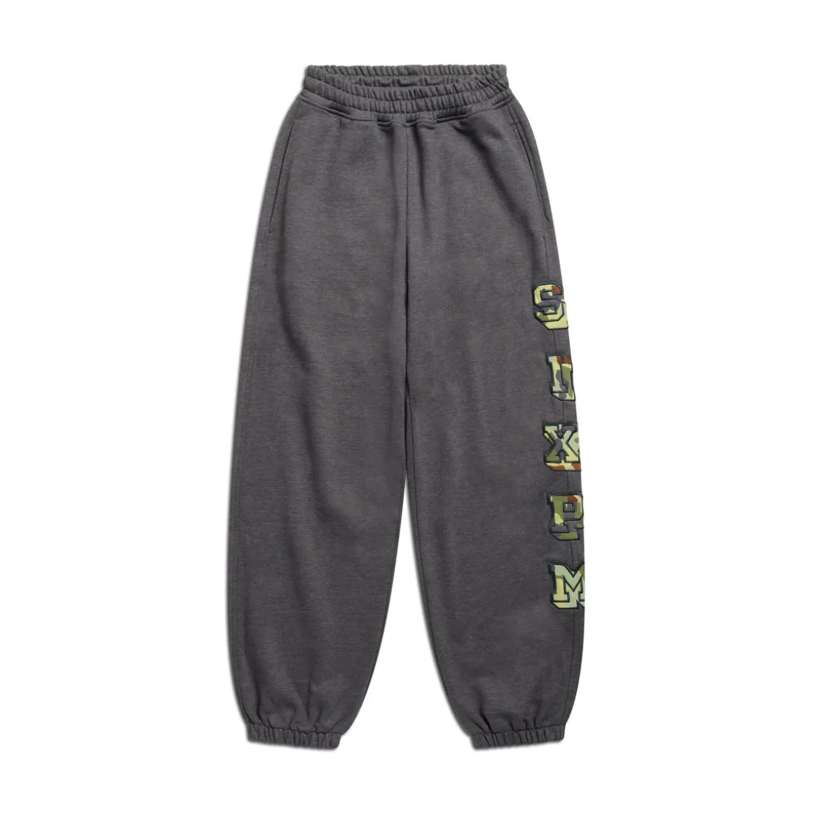 SUPER WIDE JOGGER GREY CAMO