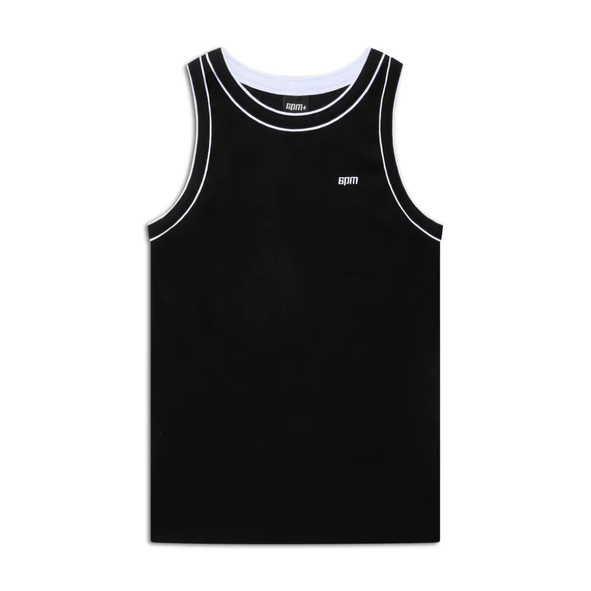 TANKTOP BLACK/WHITE