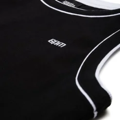 TANKTOP BLACK/WHITE