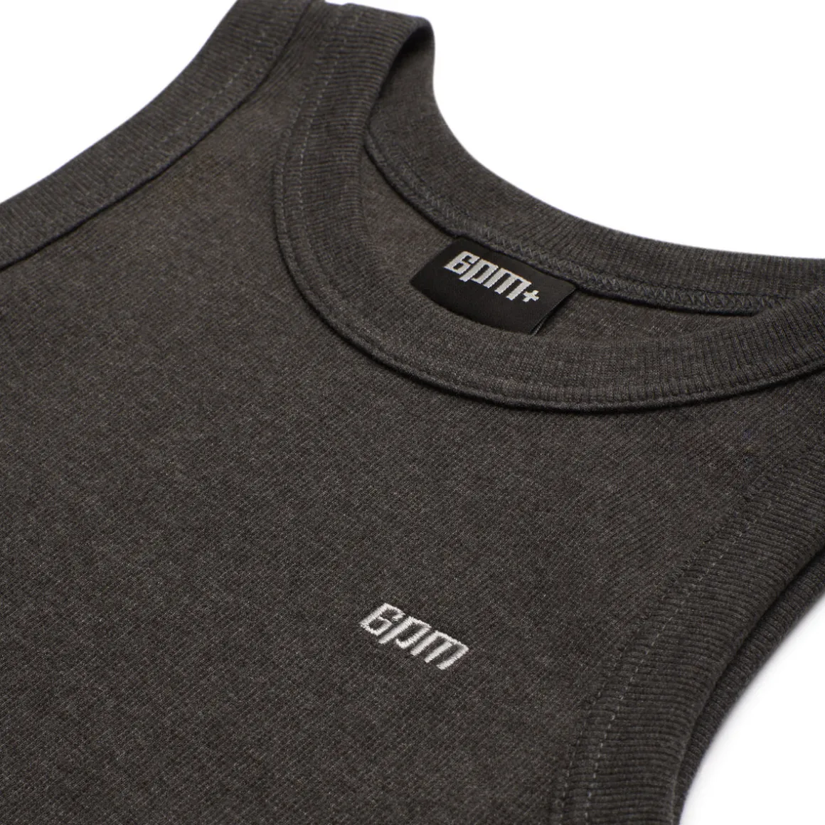 TANK TOP DARK GREY MELANGE