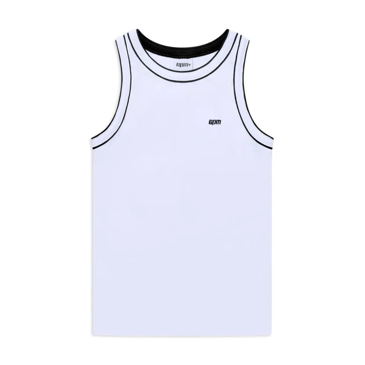 TANKTOP WHITE/BLACK