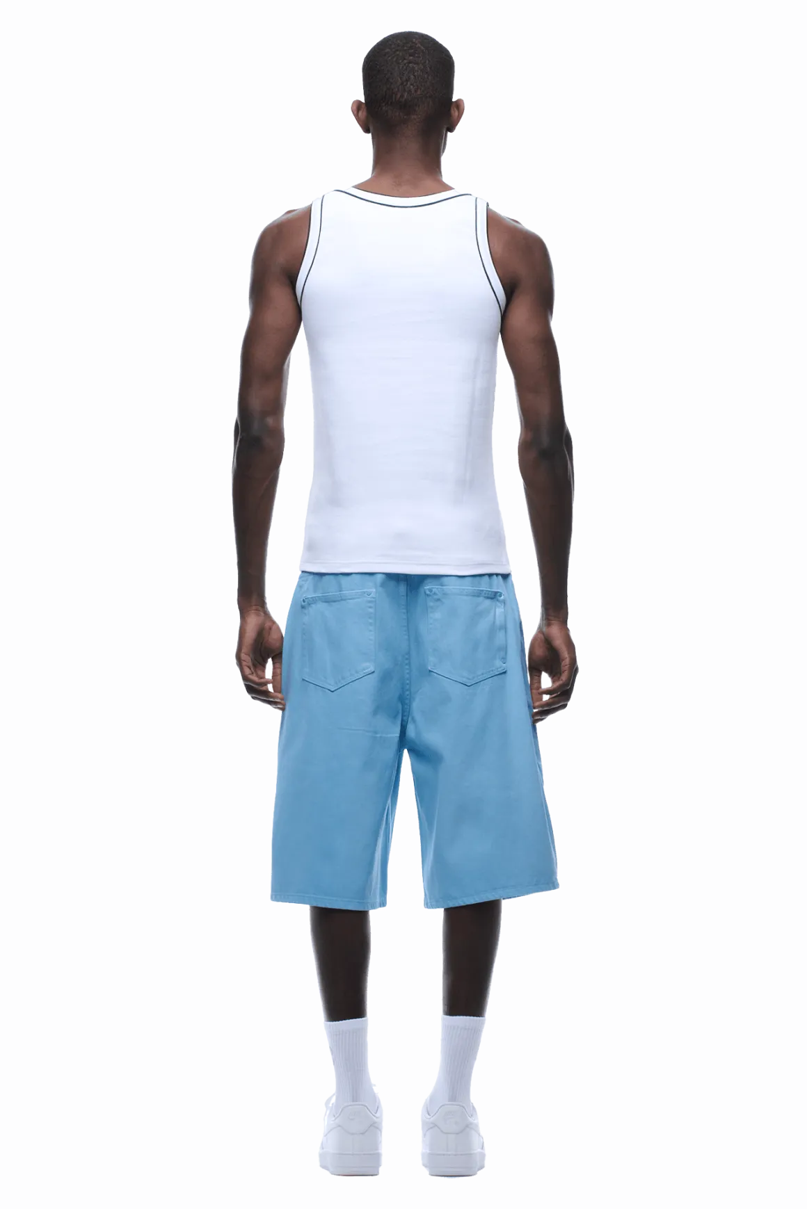 TANKTOP WHITE/NAVY