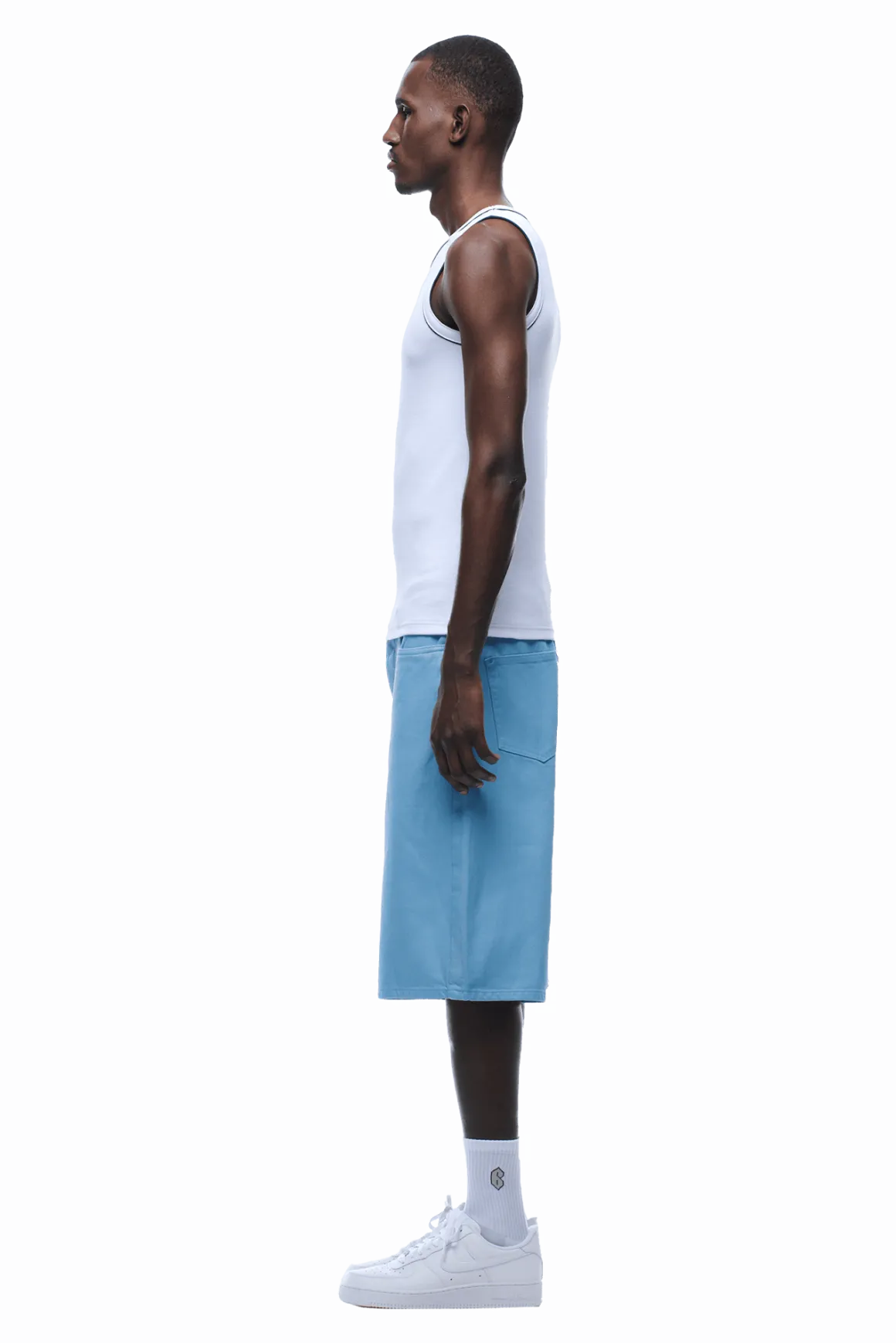 TANKTOP WHITE/NAVY