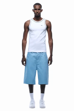 TANKTOP WHITE/NAVY