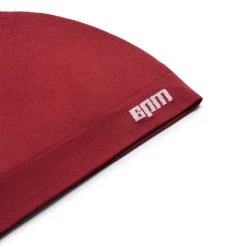 TECHNICAL LOGO BEANIE WINE RED