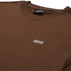 T-SHIRT REGULAR FIT CHOCOLATE BROWN