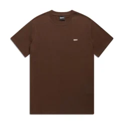T-SHIRT REGULAR FIT CHOCOLATE BROWN