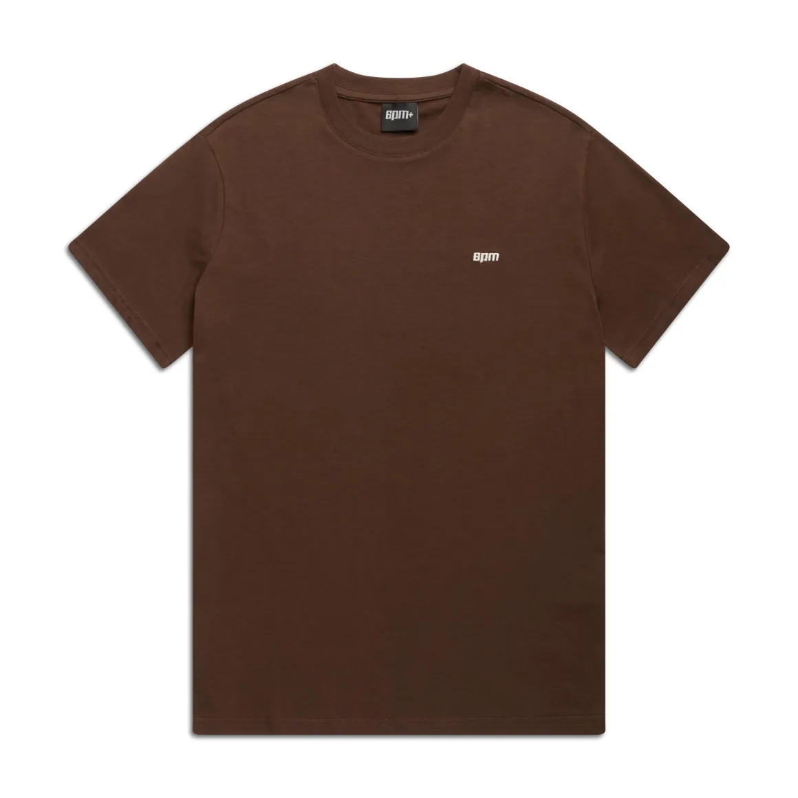 T-SHIRT REGULAR FIT CHOCOLATE BROWN