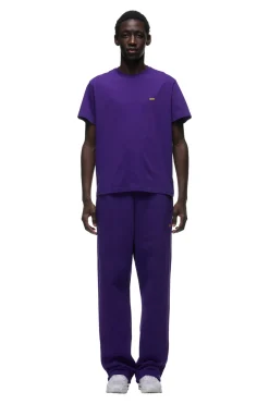 T-SHIRT REGULAR FIT CYBER PURPLE