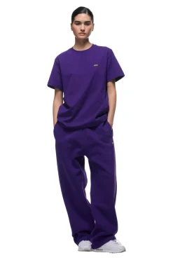 T-SHIRT REGULAR FIT CYBER PURPLE