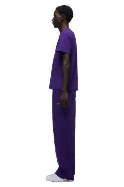 T-SHIRT REGULAR FIT CYBER PURPLE