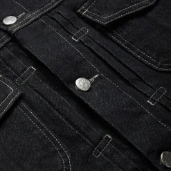 TYPE 6 DENIM JACKET BLACK RAW