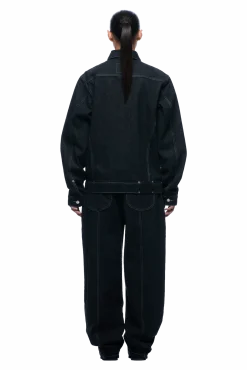 TYPE 6 DENIM JACKET BLACK RAW