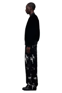 VELVET BOMBER BLACK