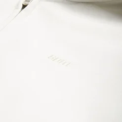 WAFFLE LINED ZIP HOODIE COCONUT WHITE