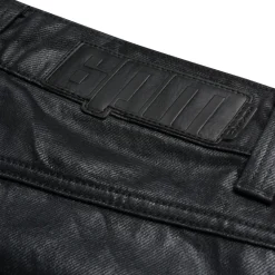 WAX COATED DENIM BLACK
