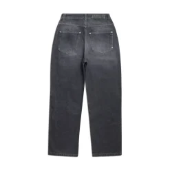 WAX COATED DENIM GREY